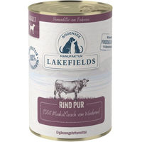 Produktbild von LAKEFIELDS Ergänzungsfutter Rind PUR Nassfutter für alle Altersstufen hypoallergen