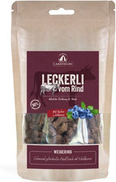 Lakefields Hund Leckerli Trockenfleisch vom Weiderind Rind Monoprotein Getreidefrei 150g – Bild 1 von 1