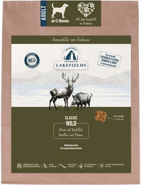Lakefields Hundefutter Kroketten Wild mit Pastinaken Karotten und Heidelbeeren Getreidefrei Adult 2500g – Bild 1 von 1