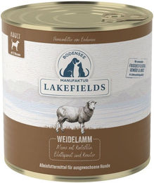 Lakefields Hundefutter Lamm mit hohem Fleischanteil 1200g Dose – Bild 1 von 1