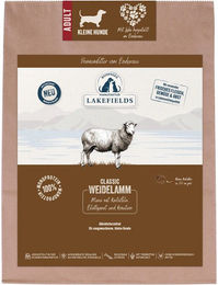 LAKEFIELDS Hundefutter Lamm mit Kartoffeln Blattspinat und Kräutern für kleine Hunde getreidefrei hypoallergen mit hohem Fleischanteil 1000g – Bild 1 von 1