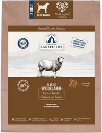 Lakefields Hundefutter Lamm mit Kartoffeln Blattspinat und Kräutern getreidefrei hypoallergen 1000g – Bild 1 von 1