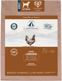 LAKEFIELDS Hundefutter Landhuhn mit Fenchel, Äpfeln und Kartoffeln getreidefrei und hypoallergen 1000g – Bild 1 von 1