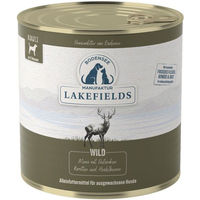 Produktbild von Lakefields Hundefutter Wild mit Pastinaken, Karotten und Heidelbeeren mit hohem Fleischanteil 1200g