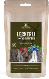 Lakefields Hundeleckerli Trockenfleisch Hirsch monoprotein getreidefrei hypoallergen 150g – Bild 1 von 1