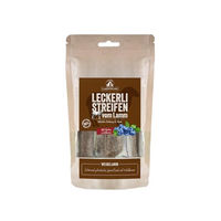 Produktbild von Lakefields Hundeleckerli Trockenfleischstreifen Lamm Getreidefrei 150g