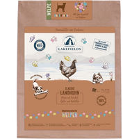 Produktbild von LAKEFIELDS Landhuhn mit Fenchel, Äpfeln und Kartoffeln Welpenfutter Getreidefrei Hypoallergen Monoprotein 1kg