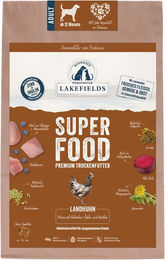 LAKEFIELDS Superfood Premium Hundefutter Landhuhn Kroketten Adult mit hohem Fleischanteil 2500g – Bild 1 von 1