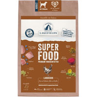 Produktbild von LAKEFIELDS Superfood Premium Hundefutter Landhuhn Kroketten Adult mit hohem Fleischanteil 2500g