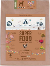 LAKEFIELDS Superfood Premium Hundefutter Landhuhn Kroketten für Welpen mit hohem Fleischanteil 1000g – Bild 1 von 1
