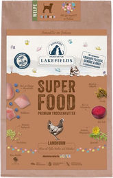 LAKEFIELDS Superfood Premium Hundefutter Landhuhn Kroketten für Welpen mit hohem Fleischanteil 2500g – Bild 1 von 1