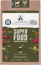 LAKEFIELDS Superfood Premium Hundefutter Wild Komplettmenü Kroketten mit hohem Fleischanteil 2500g – Bild 1 von 1