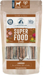 LAKEFIELDS Superfood Premium Sticks Landhuhn Trockenfleisch mit hohem Fleischanteil 130g – Bild 1 von 1