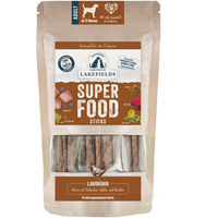 Produktbild von LAKEFIELDS Superfood Premium Sticks Landhuhn Trockenfleisch mit hohem Fleischanteil 130g