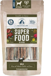 LAKEFIELDS Superfood Premium Sticks Wild Hirsch Trockenfleisch mit hohem Fleischanteil 130g – Bild 1 von 1