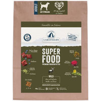 Produktbild von Lakefields Superfood Premium Trockenfutter Wild getreidefrei für ausgewachsene Hunde 3 x 1 kg