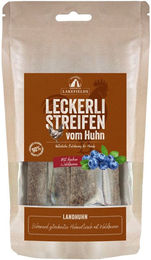 Lakefields Trockenfleischstreifen Huhn Monoprotein Getreidefrei Hypoallergen 150g – Bild 1 von 1