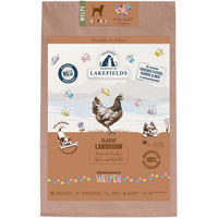 Produktbild von LAKEFIELDS Welpenfutter Landhuhn mit Fenchel, Äpfeln und Kartoffeln, getreidefrei und hypoallergen, 1000g