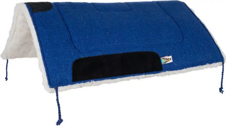 Produktbild von Lakota Basic Westernsattelpad für Pferde in Blau