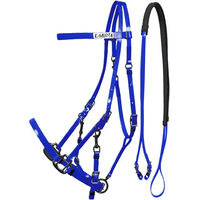 Produktbild von Lakota Biothane Pferdehalfter und Zügel Set in Blau