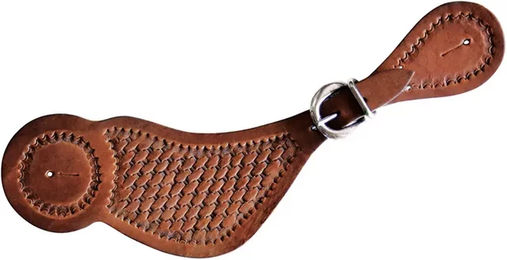 Produktbild von Lakota Breitfangriemen für Pferde aus Leder in Beige oder Braun