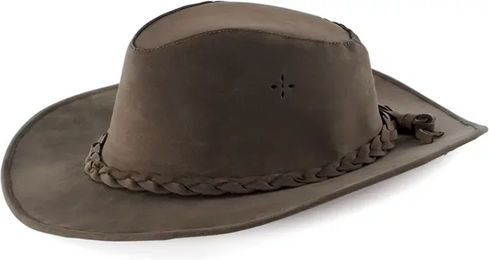 Produktbild von Lakota Capello Modello Geflochtener Lederhut Unisex Braun XXL