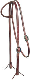 Produktbild von Lakota Ear Plus Pro Öffnungs-Zügel für einohrige Pferde aus Leder in Braun