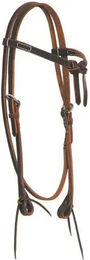 Produktbild von Lakota Grasso Pferdezaumzeug aus Leder in Braun ohne Zügel