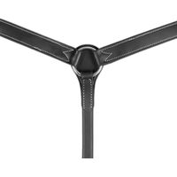 Produktbild von Lakota Jagdhalsband aus Leder für Pferde in Schwarz