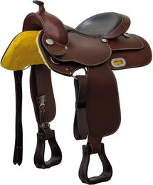 Produktbild von Lakota Leder Pferdesattel Braun 16 Zoll