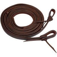 Produktbild von Lakota Lederzügel für Pferde Split 5/8 Zoll Braun