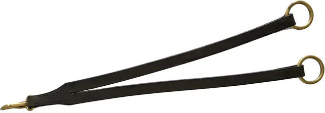 Produktbild von Lakota Martingalgabel aus Leder in Schwarz