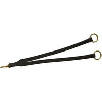 Produktbild von Lakota Martingalgabel aus Leder in Schwarz