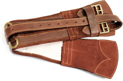 Produktbild von Lakota Sattelgurt Aussie aus Leder in Braun