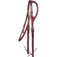 Produktbild von Lakota Soft Line Era Öffnungs-Zügel für einohrige Pferde aus Leder in Braun