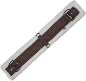 Produktbild von Lakota Western-Gurt Polarschimmel aus Fleece in Braun