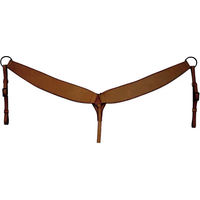 Produktbild von Lakota Western-Halsband aus weichem Leder in Braun
