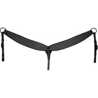 Produktbild von Lakota Western-Halsband aus weichem Leder in Schwarz