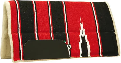 Produktbild von Lakota Western-Pferdedecke aus Fleece für Ponys im Navajo-Design bunt