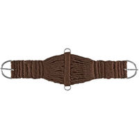 Produktbild von Lakota Western Reitlatzgurt aus Leder in Braun 28 Zoll
