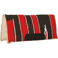 Produktbild von Lakota Western-Satteldecke für Pferde im Navajo-Design bunt rot