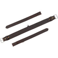 Produktbild von Lakota Westerngurt für Pferde aus Leder in Braun