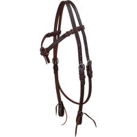 Produktbild von Lakota Westernreitzaum mit Vorderhalfter aus Leder in Braun