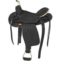 Produktbild von Lakota Westernsattel für Pferde aus Leder in Schwarz