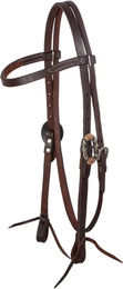 Produktbild von Lakota Westernzaumzeug Fancy German aus Leder in Braun