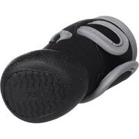 Produktbild von Laky Hundeschuhe Flamingo Schwarz XS aus Polyester mit reflektierenden Elementen und wasserabweisender Eigenschaft 2 Stück