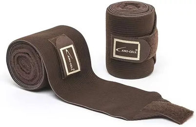 Produktbild von Lami-Cell Basic Gamaschen für Pferde aus Fleece in Braun