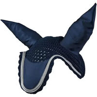 Produktbild von Lami-Cell Classical Fliegenhaube für Pferde aus Baumwolle Blau