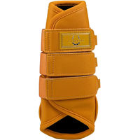 Produktbild von Lami-Cell Dressurgamaschen aus Neopren in Orange Größe L
