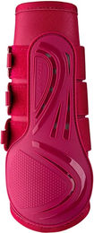 Produktbild von Lami-Cell Dressurgamaschen aus Neopren in Rosa und Rot Größe M